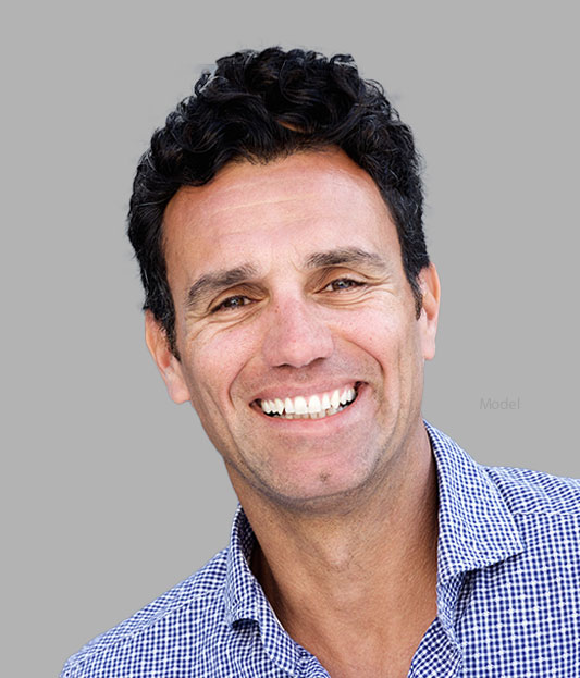 Male Facial Cosmetic Surgery Model