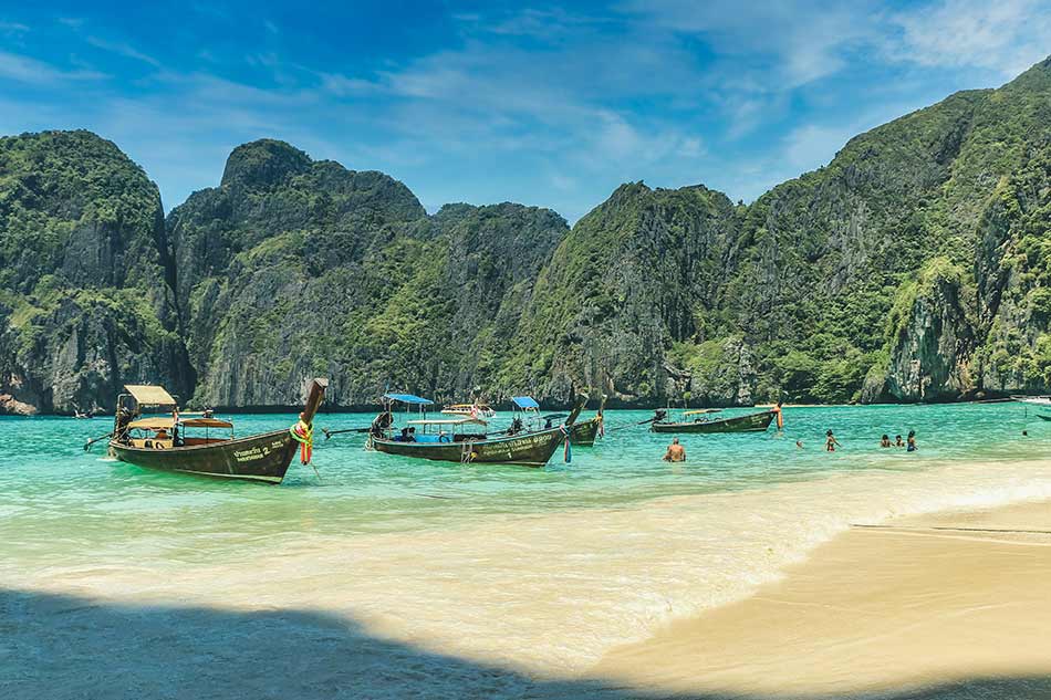 Picture of a beach in Thailand